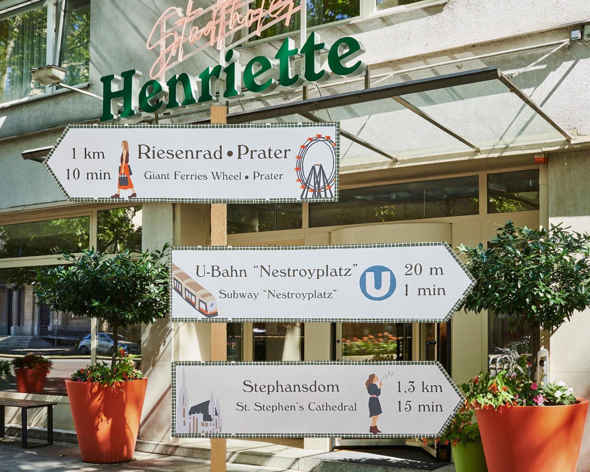 Henriette Stadthotel Vienna Exterior photo